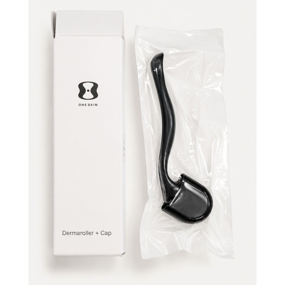 OneSkin Dermaroller + Cap OS-01 Skincare Microneedle Roller NEW Sealed in Pouch
